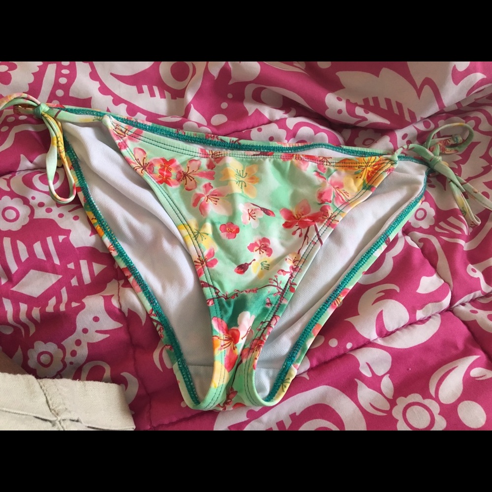 Candie’s Floral Swimsuit Bottom
